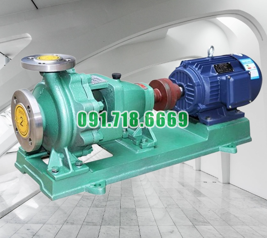 Giá bán bơm li tâm cánh hở đường thoát đầu vào ra Dn200 model IHK200-150-315