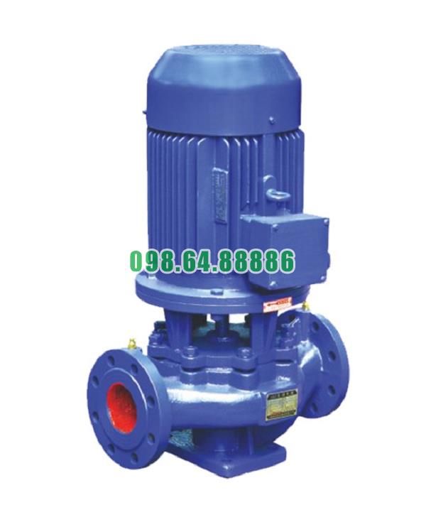 Máy bơm lùa trục đứng, bơm ly tâm, tăng áp model ISG80-315C, IRG80-315C 22kw, 41m3, 85m
