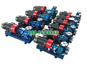 Bơm ly tâm dầu truyền nhiệt RY100-65-200A công suất 22 kW, lưu lượng 94 m3/h, cột áp 44 m