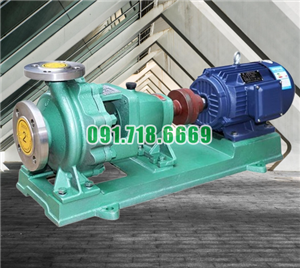 Máy bơm nước li tâm trục ngang cánh hở IHK100-80-160 động cơ điện 15 kw