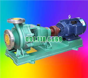 Máy bơm nước li tâm trục ngang cánh hở IHK50-32-200 động cơ điện 5.5 kw